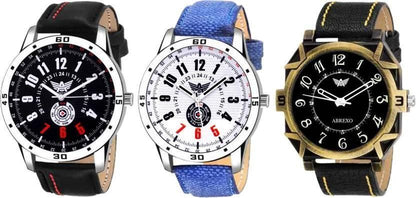 Combo of 3 Analog Watch