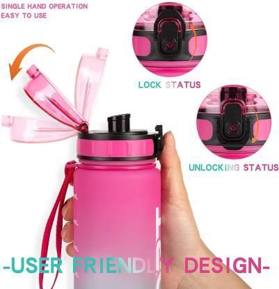 Sport Print Water Bottle Gym Water Bottle For Outdoor, School, Office, Jogging 1000 ml Sipper